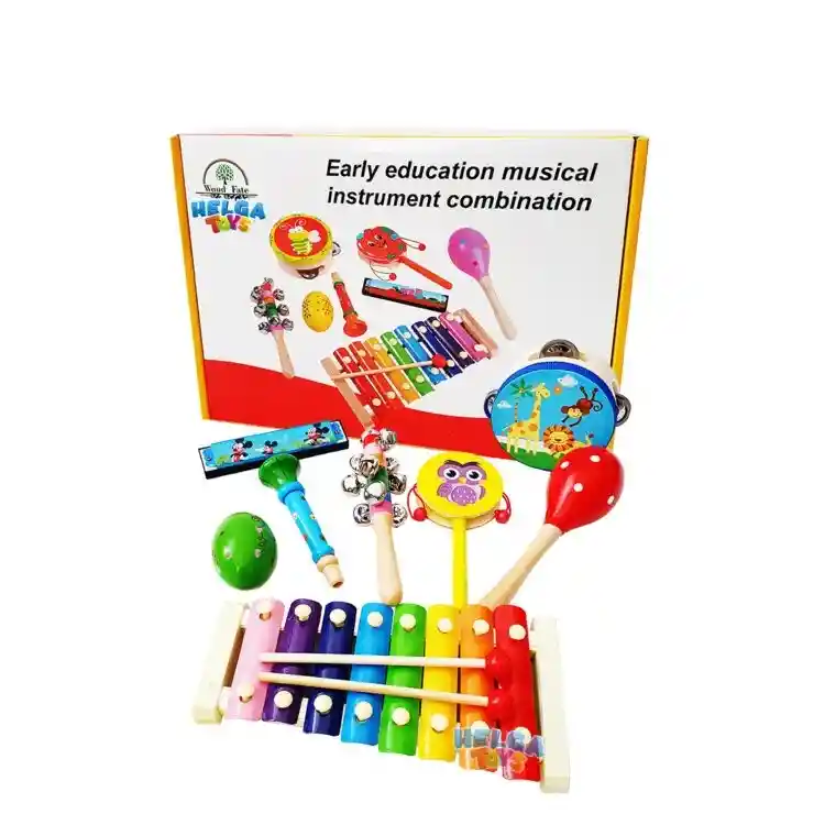 Super Kit Musical Infantil De 8 Piezas Para Niños