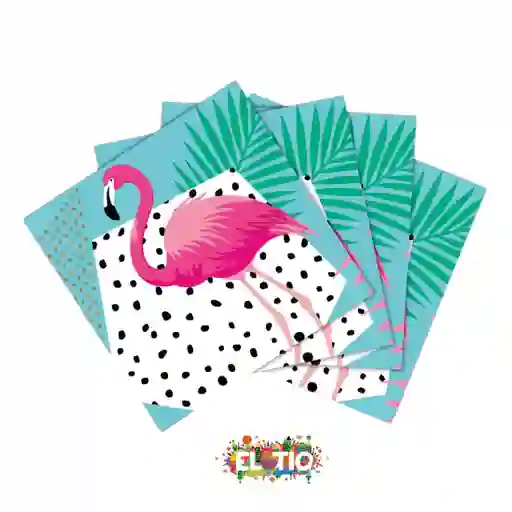 Servilleta De Lujo Flamingo