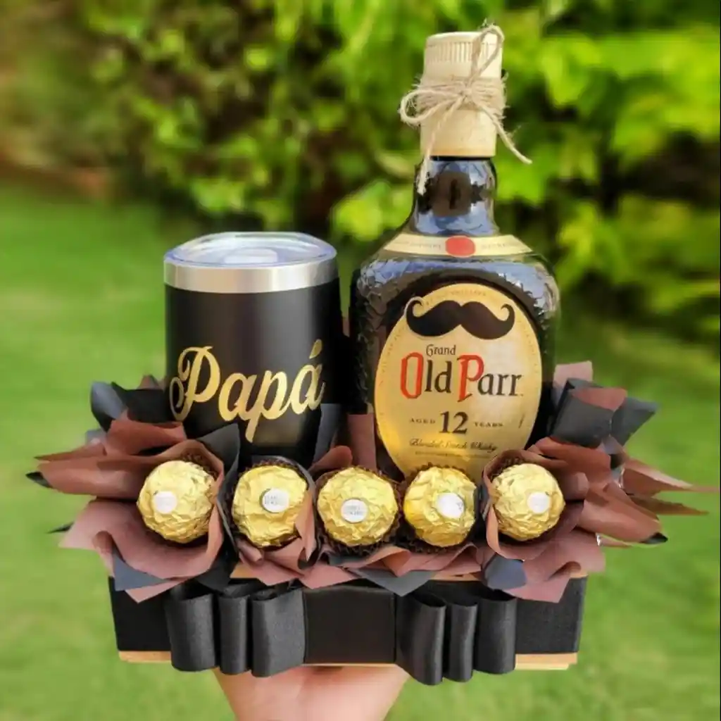 Regalos Para Papa- Anchetas Día Del Padre- Desayuno - Regalos Para Papa-cumpleaños- Aniversario-amor Y Amistad-día Del Padre-navidad-san Valentín-chocolates-peluches-fresas Con Chocolate-detalles