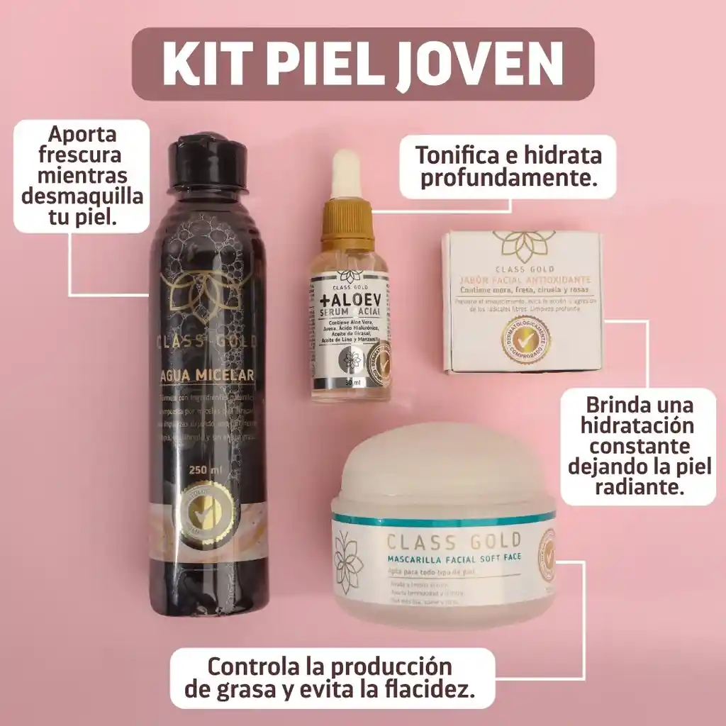 Kit Piel Joven Para Piel Seca + Obsequio