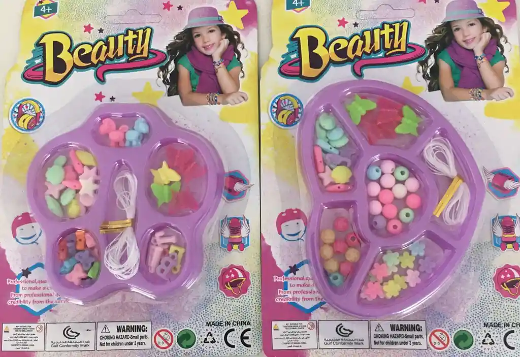 Set Chaquiras Para Pulseras Y Collares