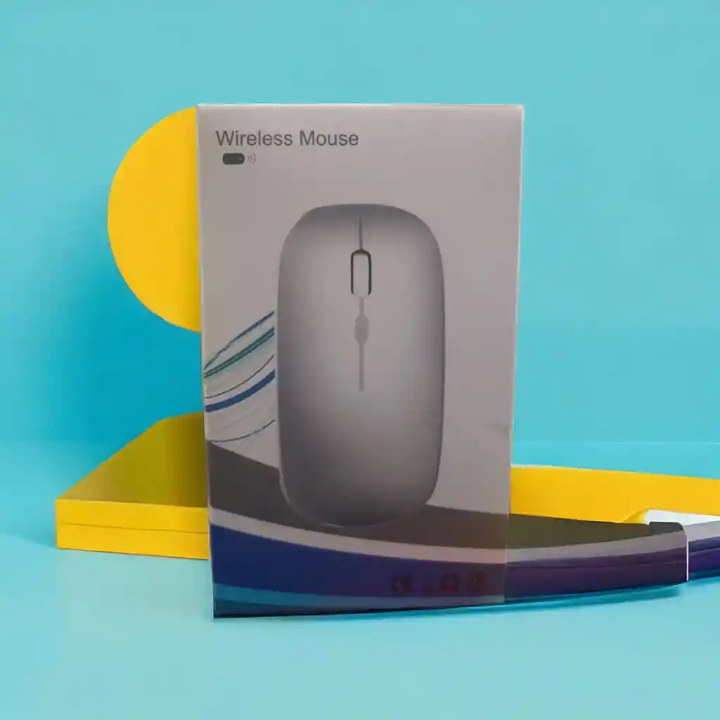 Mouse Inalámbrico Ultrafino Recargable 2,4g Bt