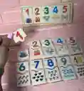 Juegos Disdacticos Numeros En Madera / Rompecabezas
