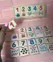 Juegos Disdacticos Numeros En Madera / Rompecabezas