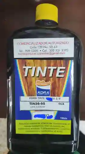 Tinte Madera Negro 1/4