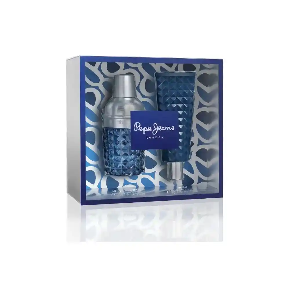 Set Pepe Jeans Life Is Now For Him Edt 100ml + Shower Gel 80ml