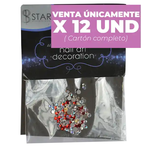 Apliques Gema Para Uñas Star