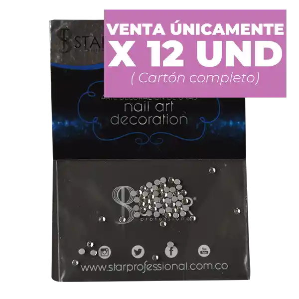 Apliques Gema Para Uñas Star