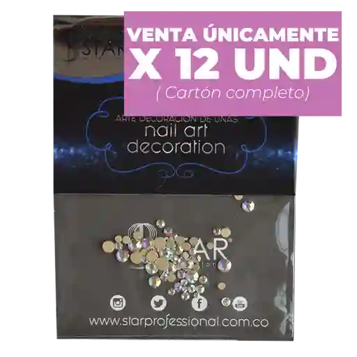 Apliques Gema Para Uñas Star