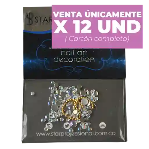 Apliques Gema Para Uñas Star