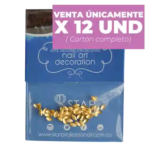 Apliques Gema Para Uñas Star