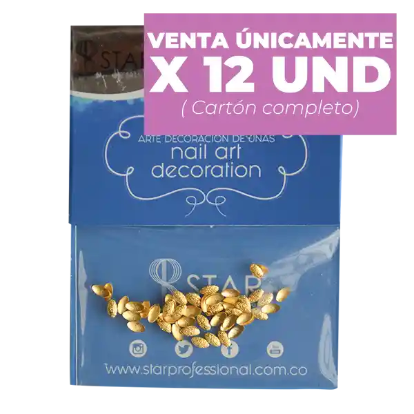 Apliques Gema Para Uñas Star