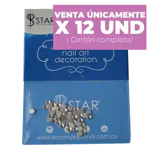 Apliques Gema Para Uñas Star