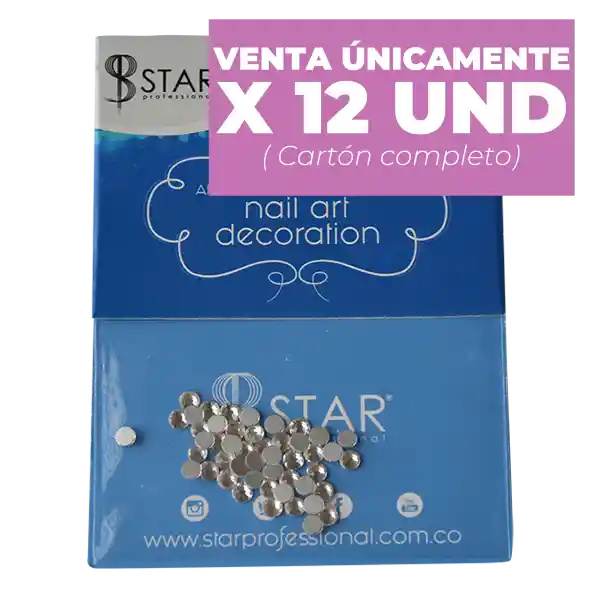 Apliques Gema Para Uñas Star