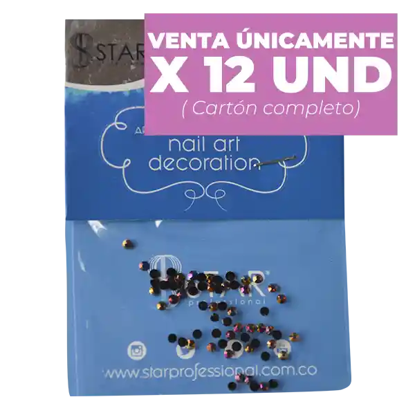 Apliques Gema Para Uñas Star