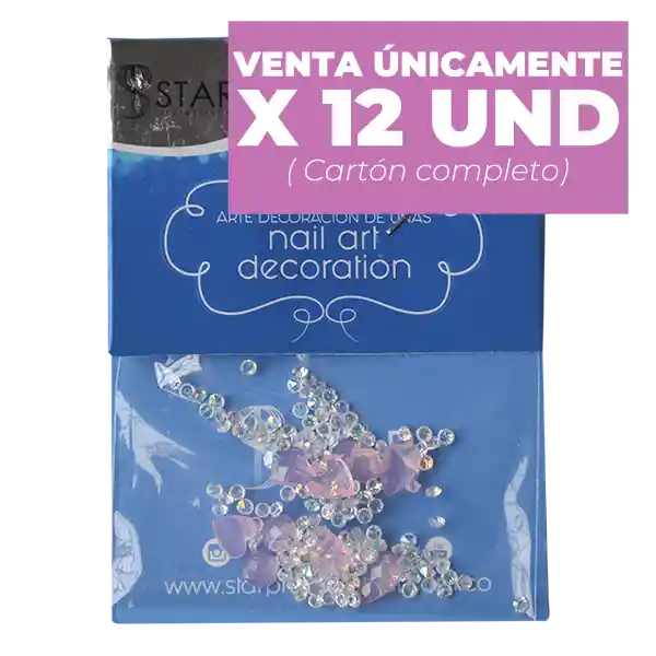 Apliques Gema Para Uñas Star