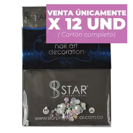 Apliques Gema Para Uñas Star