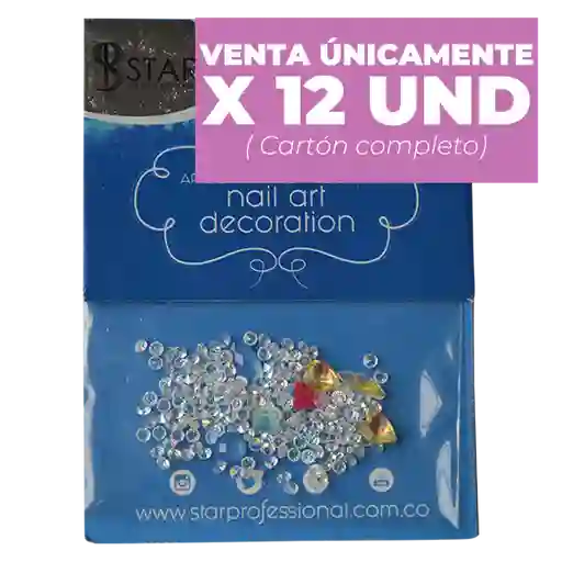 Apliques Gema Para Uñas Star