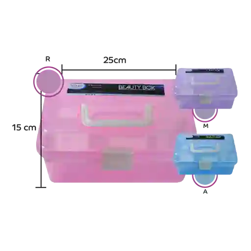 Caja Organizadora Accesorios 26x15x13.5 Cm