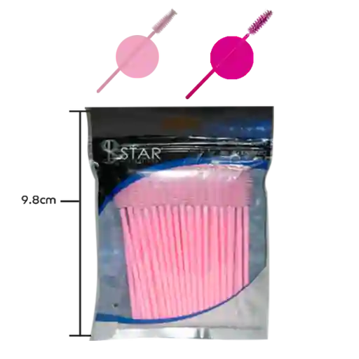 Microcepillos De Pestañas X50 Pzas