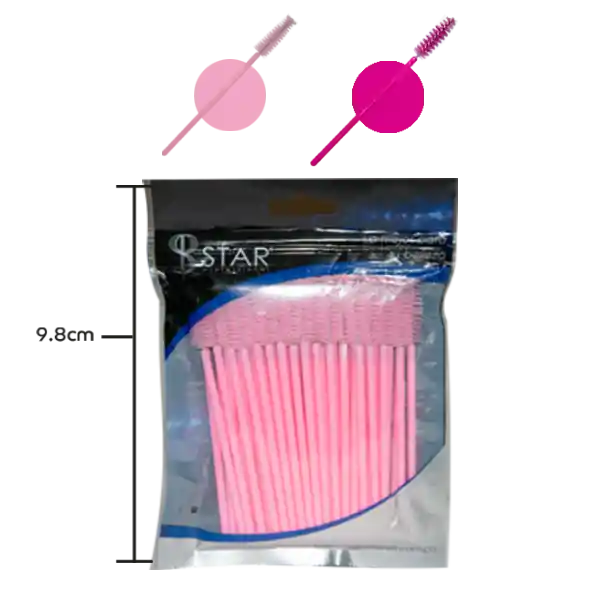 Microcepillos De Pestañas X50 Pzas
