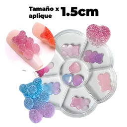 Apliques En Resina Con Estuche