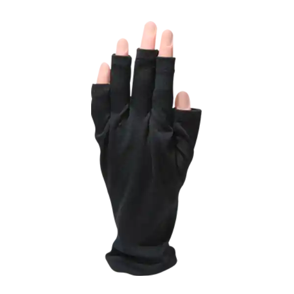 Guantes Negros Para Lampara Uv