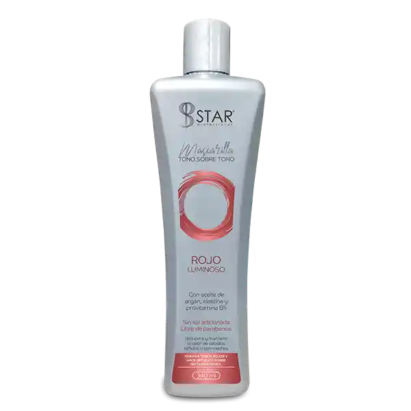 Mascarilla Rojo Luminoso X 380 Ml Star