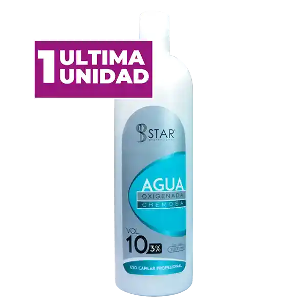 Agua Oxigenada Vol 10 X 1.000 Ml Star