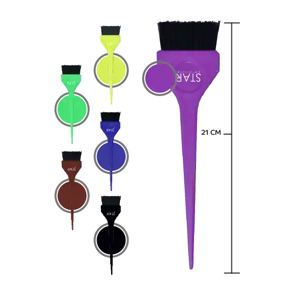 Brocha Plastica Para Tinte