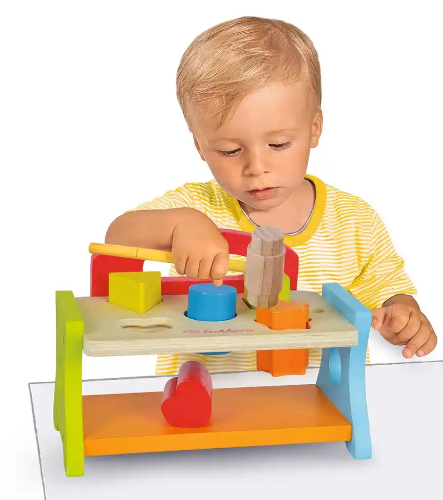 Banco Para Martillar En Madera Bebès Niños