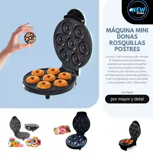 Máquina Mini Donas Rosquillas Postres