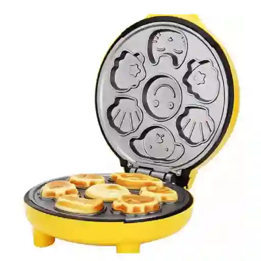 Maquina Para Pancakes De Figuras Infantiles Waflera Mini