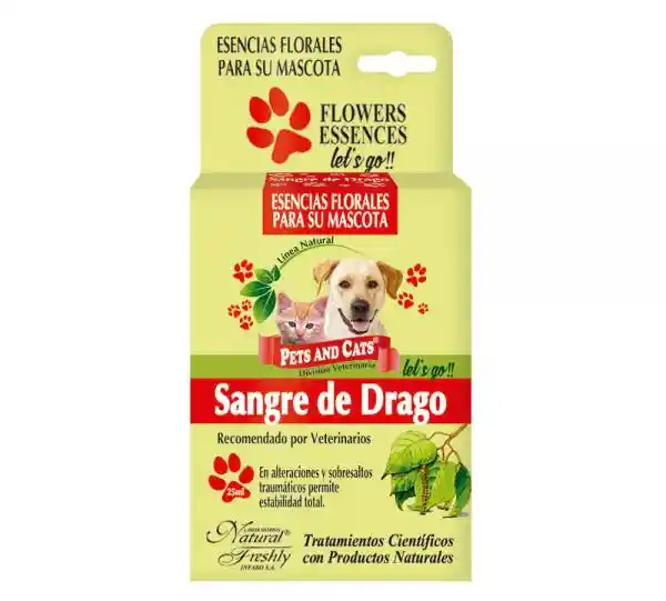 Esencia Florales Para Mascotas Sangre De Dragon