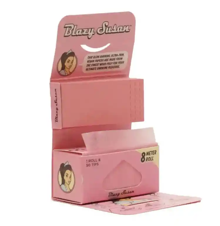 Rollos De 8 Metros De Papel Rosa Blazy Susan /8 M