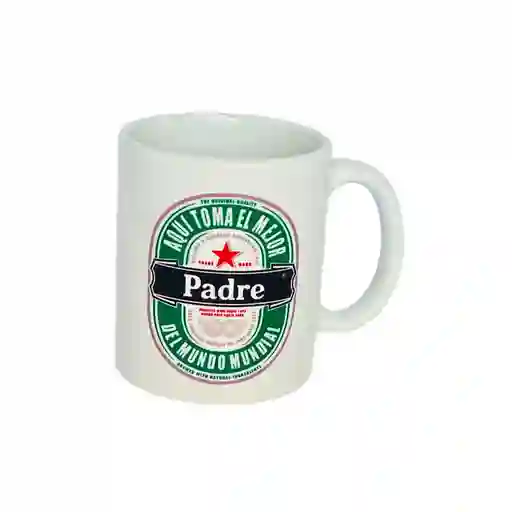 Mug Día Del Padre- Heineken. 11 Oz.