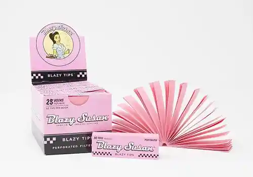 Filtros De Carton Rosa Blazy Susan X 50