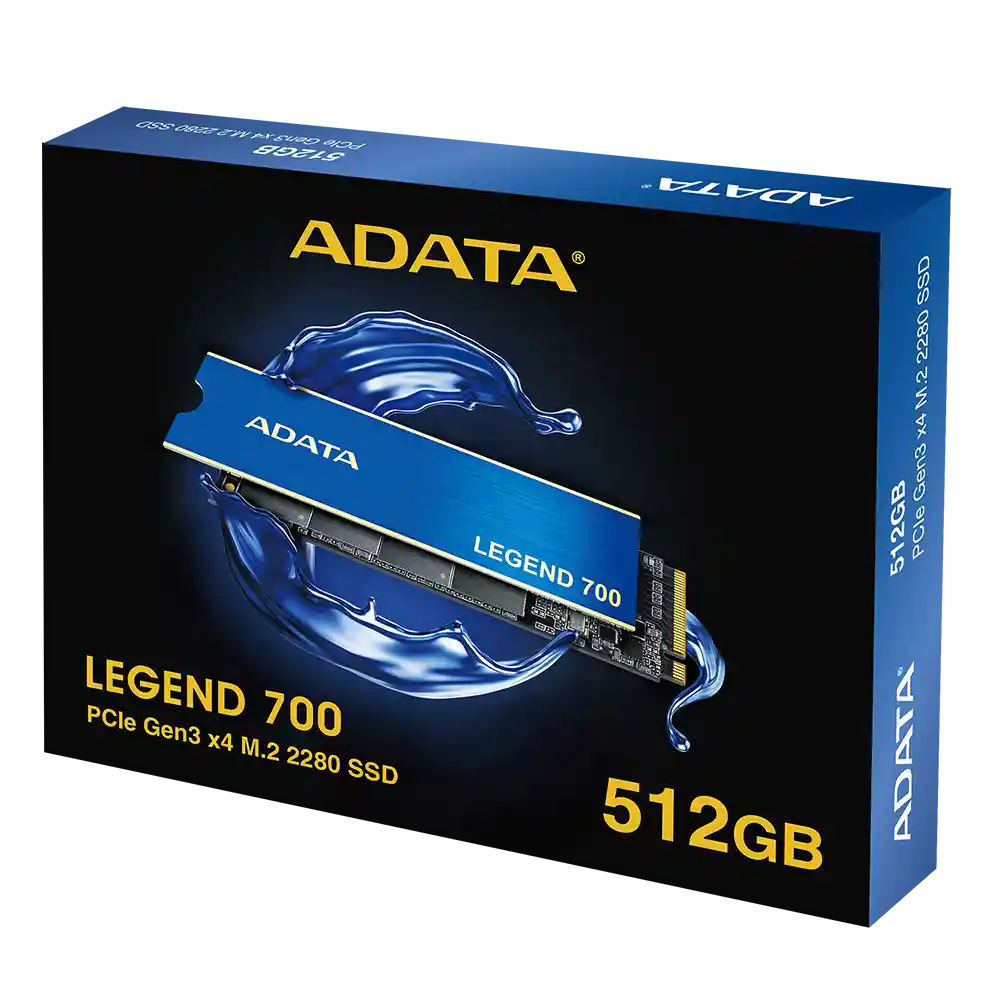 Disco Duro Ssd Adata 512gb Legend 700 Pcie Gen3 X4 M.2 2280