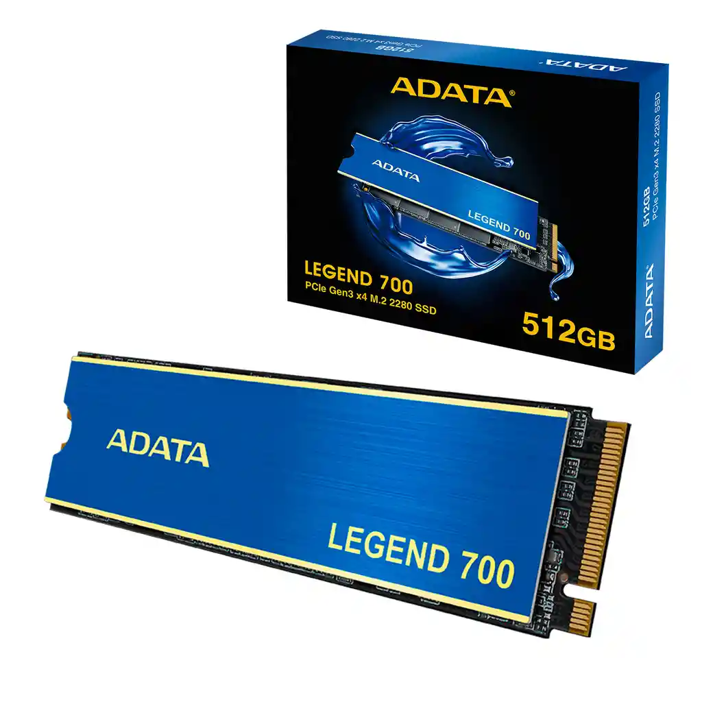Disco Duro Ssd Adata 512gb Legend 700 Pcie Gen3 X4 M.2 2280