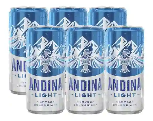 Andina Ligth 310 Ml X 6