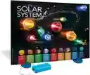 Experimento 3d Sistema Solar astronauta Niños