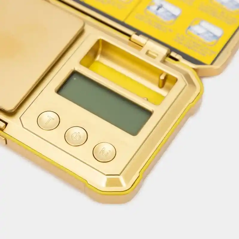 Gramera Digital Para Cocina Con Estuche Dorado