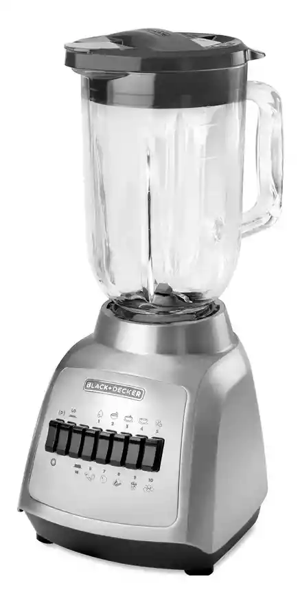 Licuadora Black+decker Dura Pro 550w 10 Vel Vaso Vidrio Blbd210gss