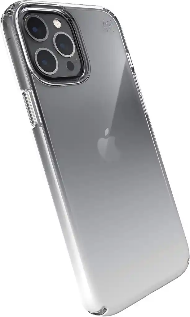 Funda Speck Presidio Perfect-clear Para Iphone 12 Pro Max Smoke