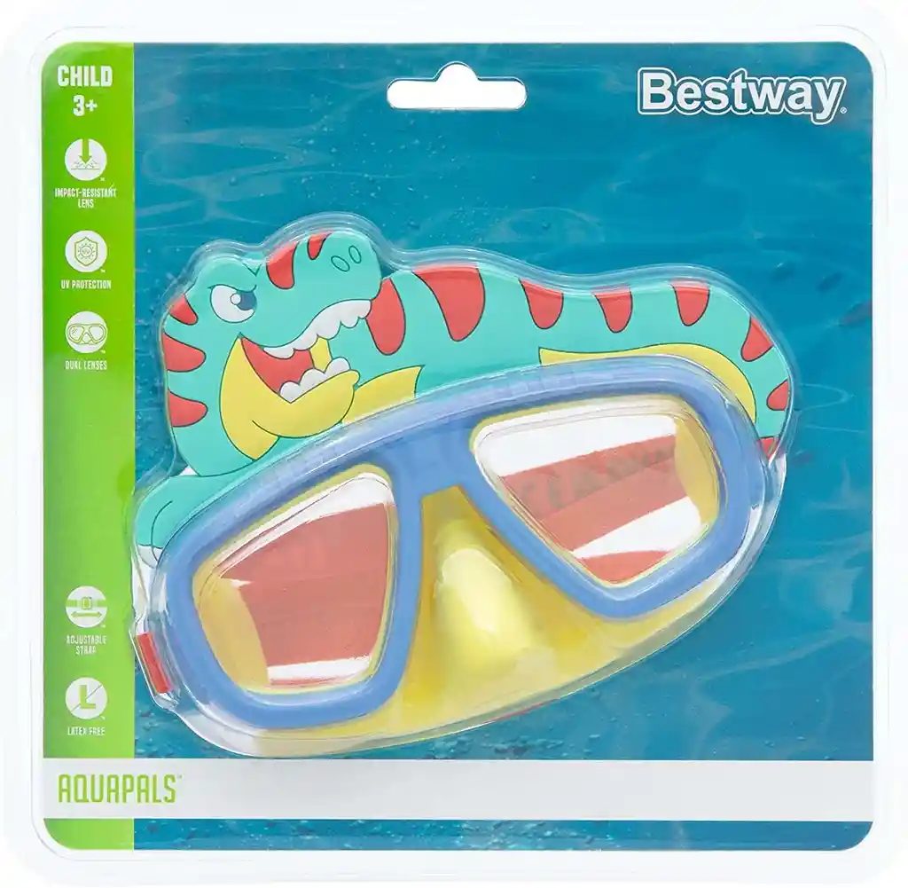 Gafas De Natacion Bestway 22064 Figura Protección Uv Niños