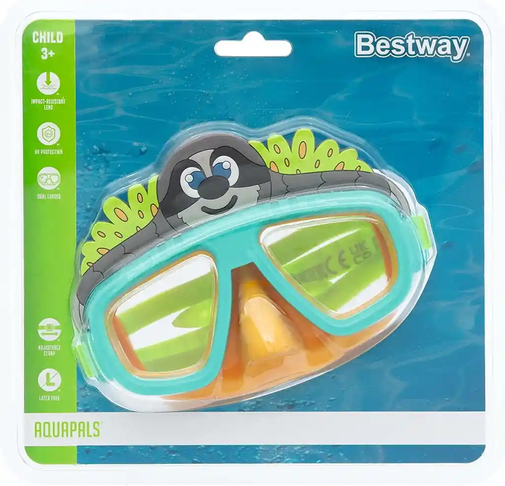 Gafas De Natacion Bestway 22064 Figura Protección Uv Niños