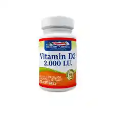 Vitamina D3 2000 Ui Plusx100 Soft(health