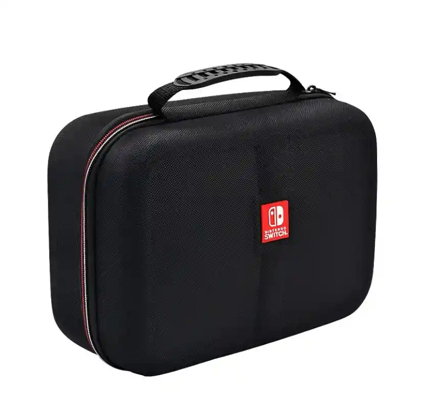 Maletín Estuche Viajero Compatible Con Switch Oled Edicion Negra Con Agarradera