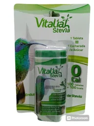 Endulzante De Stevia En Pastillero * 100 + 100 Vitaliah