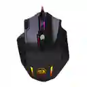 Mouse Gamer Mmo Redragon M908 Impact Rgb, 18 Botones, 12400dpi